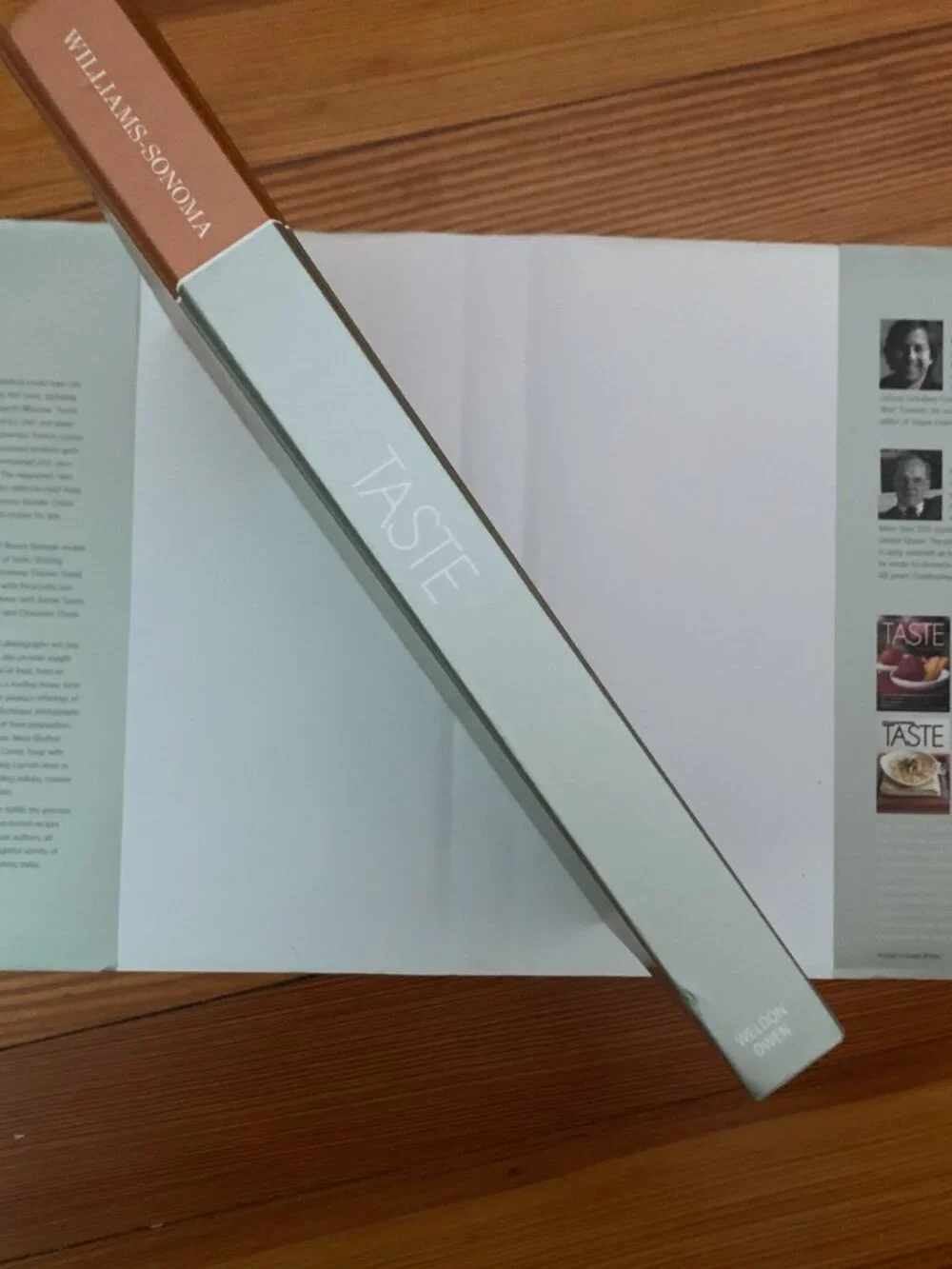 Williams-Sonoma The Best of TASTE Cookbook Hardcover (2001)